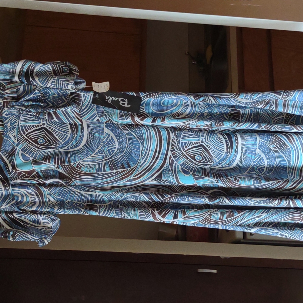 Blue Bali dress